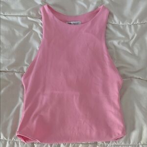 Pink Sleeveless Women's Body Suit